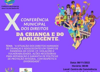 CONFERÊNCIA MUNICIPAL DOS DIREITOS DA CRIANÇA E DO ADOLESCENTE