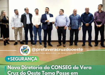 Posse da nova diretoria do Conselho Comunitário de Segurança