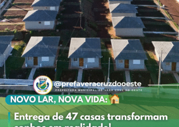 Entrega de unidades habitacionais marca nova etapa para famílias de Vera Cruz do Oeste