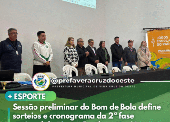 Vera Cruz do Oeste será palco da 2ª fase regional do Bom de Bola!