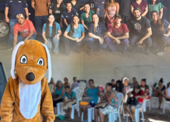 Programa estadual de esterilização gratuita de cães e gatos, realizado em parceria com o Município