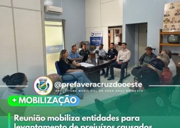 Reunião mobiliza entidades para levantamento de prejuízos causados pela estiagem em Vera Cruz do Oeste