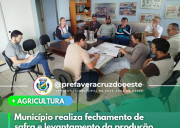 Produção agrícola municipal referente ao ano-base 2025.