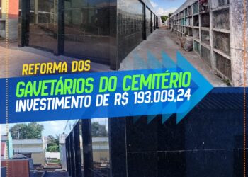 Reforma integral dos gavetários do Bloco 01 do Cemitério Municipal