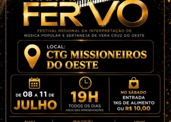🎤✨ VEM AÍ O XXXVIII FERVO 2026! ✨🎤