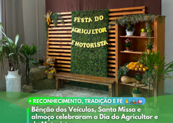 Comemorações do Dia do Agricultor e do Motorista em Vera Cruz do Oeste.