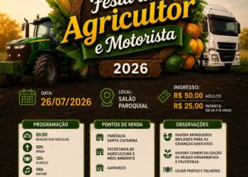 🌽🚜 *Vem aí a Festa do Agricultor e Motorista 2026!* 🚛🌽
