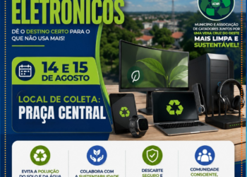 Descarte Consciente de Residuos Eletronicos: 14 e 15 de agosto