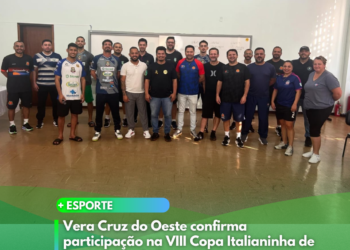 Vera Cruz do Oeste confirma participacao na VIII Copa Italianinha