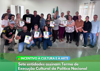 Vera Cruz do Oeste assina Termos de Execução Cultural da Política Nacional Aldir Blanc