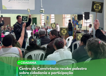 Centro de Convivência recebe TRE-PR com a palestra Detetives da Cidadania